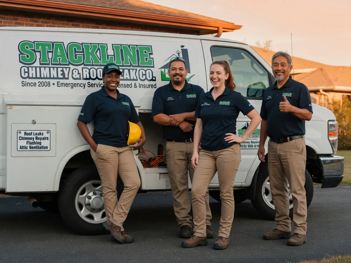 Chimney flashing repair company in Baldwin, MI